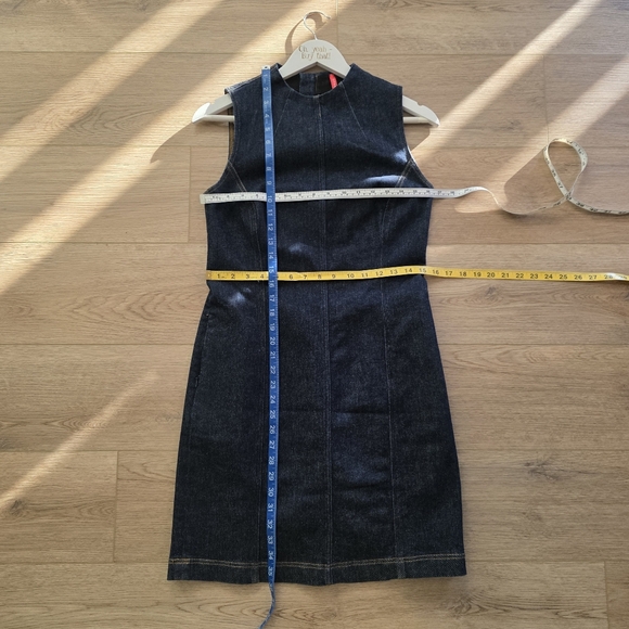 NEW Spanx Denim Seamed Dress Size Small - Picture 6 of 13